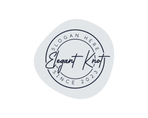 Elegant Beauty Stamp logo design