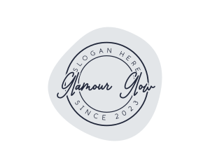 Beauty - Elegant Beauty Stamp logo design