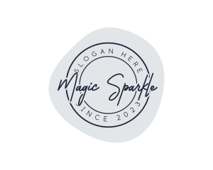 Elegant Beauty Stamp logo design