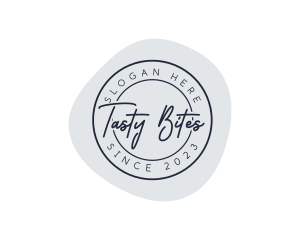 Elegant Beauty Stamp logo design