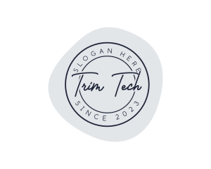 Elegant Beauty Stamp logo design