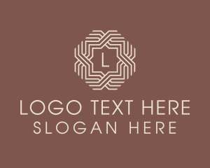 Native Textile Pattern Logo