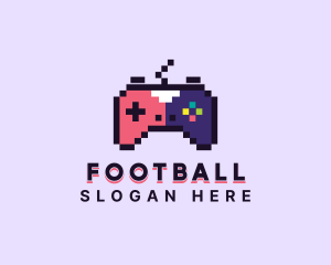 Pixel Game Controller Logo