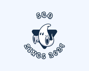 Spooky Ghost Spirit  Logo