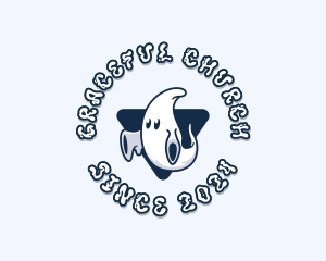 Spooky Ghost Spirit  Logo