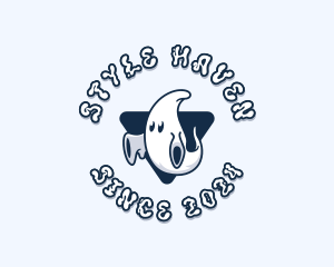 Spooky Ghost Spirit  Logo