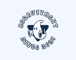 Spooky Ghost Spirit  Logo