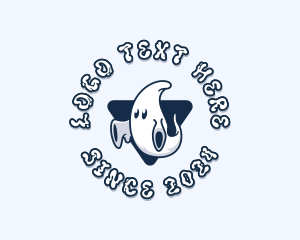 Spooky Ghost Spirit  Logo