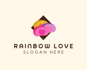 Lovely Jellybean Candy logo design