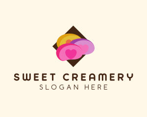 Lovely Jellybean Candy logo design