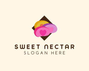 Lovely Jellybean Candy logo design