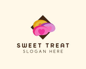 Lovely Jellybean Candy logo design