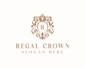 Monarchy Shield Regal logo design