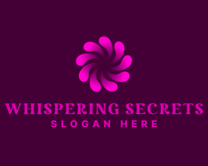 Intimate - Abstract Swirl Wellness Spa logo design