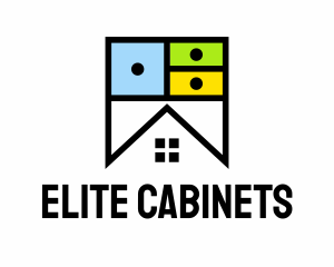 Cabinet - Home Drawer Cabinet logo design