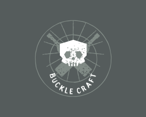 Skull Craft Brewery logo design
