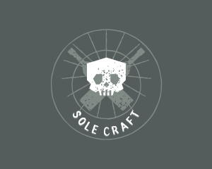 Skull Craft Brewery logo design