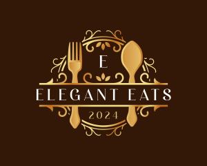 Premium Elegant Restaurant logo design