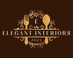 Premium Elegant Restaurant logo design