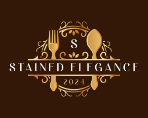 Premium Elegant Restaurant logo design