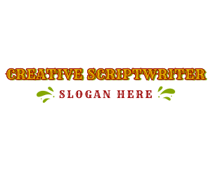 Creative Festival Wordmark logo design