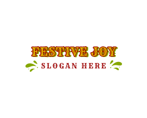 Creative Festival Wordmark logo design