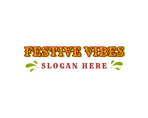 Festival - Creative Festival Wordmark logo design