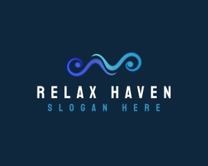 Ocean Wave Current Logo