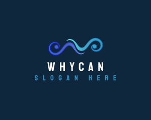 Ocean Wave Current Logo