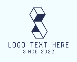 Abstract - Database Storage Cube logo design
