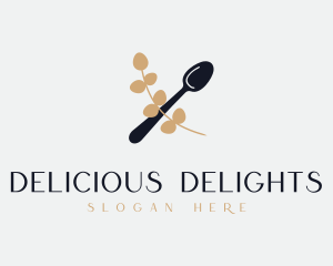 Spoon Leaf Catering logo design