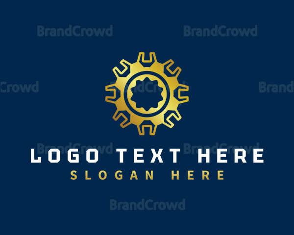 Mechanical Gear Wrench Logo