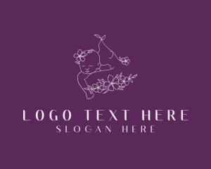 Infant - Mother Baby Parenting logo design