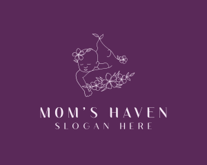 Mother Baby Parenting logo design