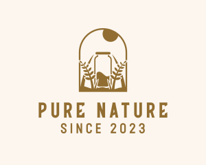 Organic - Natural Organic Jar logo design