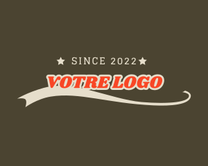 College - Retro Sports Streetwear logo design