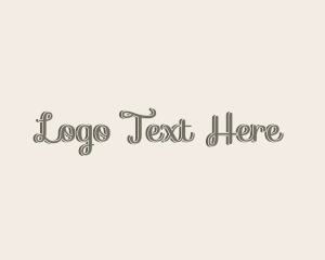 Company - Generic Cursive Company logo design