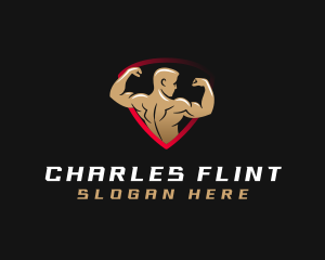 Training - Muscle Gym Training logo design