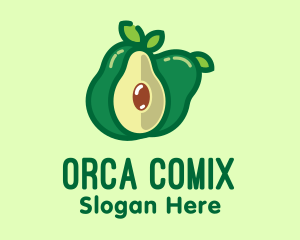 Fresh - Fresh Avocado Fruit logo design