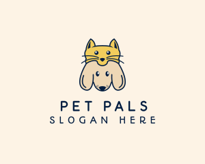 Dog Pet Cat logo design