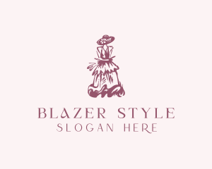 Couture Dress Styling logo design