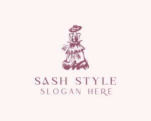 Couture Dress Styling logo design