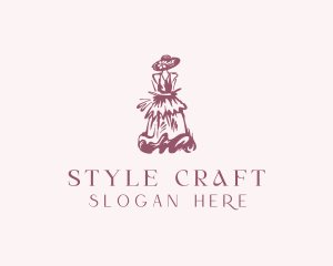 Styling - Couture Dress Styling logo design