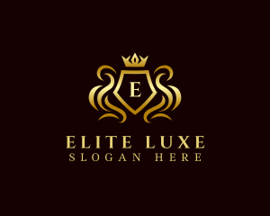 High End - High End Crown Shield logo design