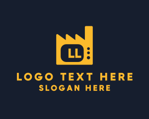 Yellow - Steam Factory Television logo design