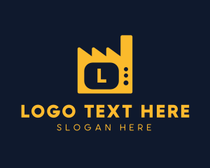 Television - Steam Factory Television logo design