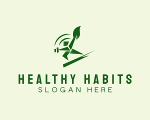 Healthy Person Fitness logo design