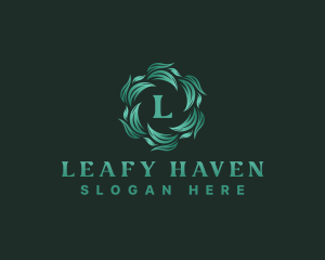 Leaves - Wellness Leaves Therapy logo design