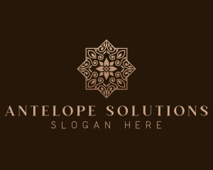 Decorative Flower Wellness logo design