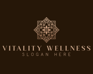 Wellness - Decorative Flower Wellness logo design